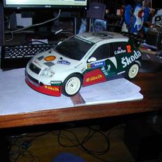 Bil Tamiya TT-01 Skoda fabia