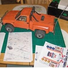 Bil Tamiya hilux  ca år 1982