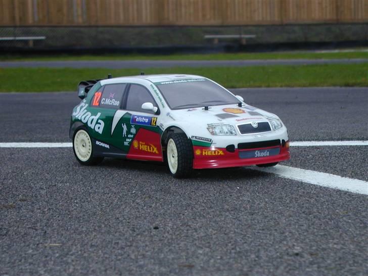 Bil Tamiya TT-01 Skoda fabia billede 11