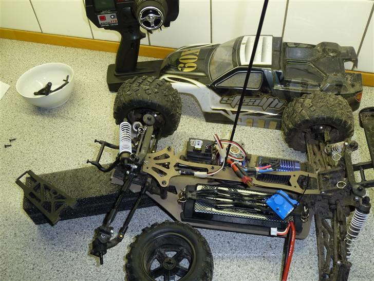 Off-Roader HBX Stealth X09 Truggy - Lige lidt rep. efter 5 minutters kørsel. billede 2