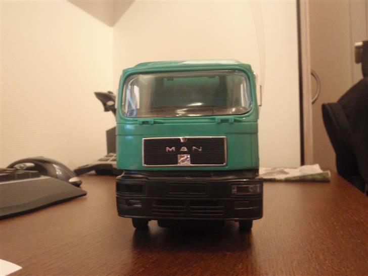 Lastbiler skralde bil - man skraldevogn billede 1