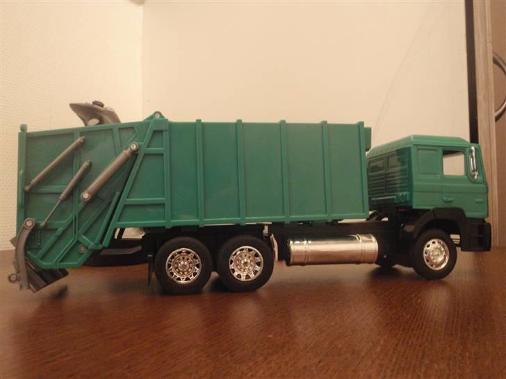 Lastbiler skralde bil - man skraldevogn billede 3