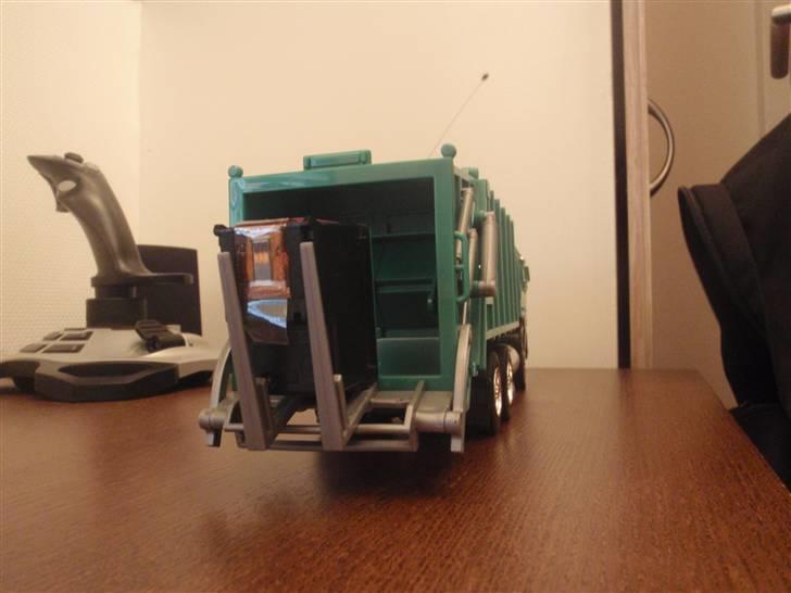 Lastbiler skralde bil - man skraldevogn billede 5