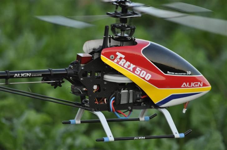 Helikopter Align T-Rex 500 - SOLGT billede 1