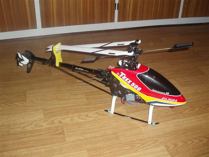 Helikopter Align T-Rex 500 - SOLGT billede 7