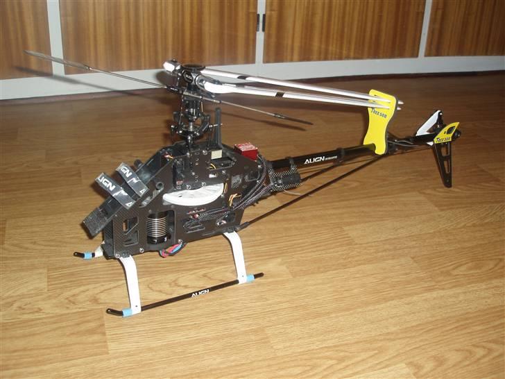 Helikopter Align T-Rex 500 - SOLGT billede 10