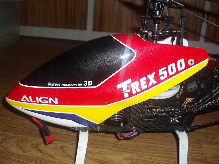 Helikopter Align T-Rex 500 - SOLGT billede 15