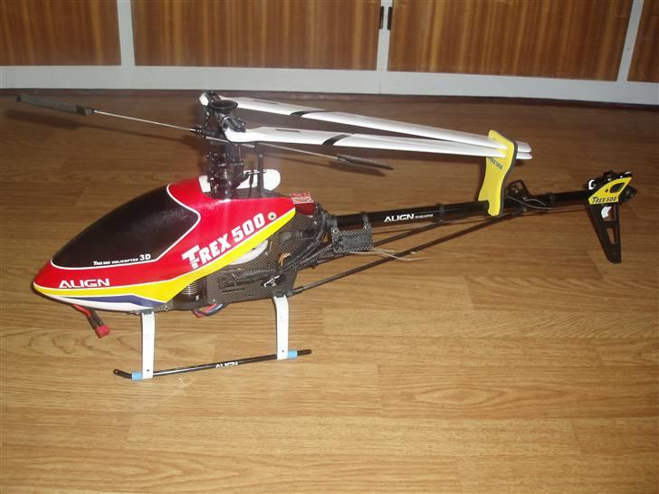 Helikopter Align T-Rex 500 - SOLGT billede 16