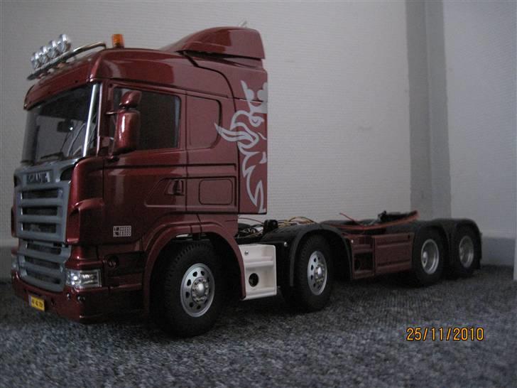 Lastbiler Scania R620 v8 tamiya 8x4 - Scania R620 Tamiya 8x4 billede 1