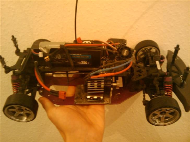Bil HPI RS4 Nitro Drift - Efter billede (med El motor´en) billede 5