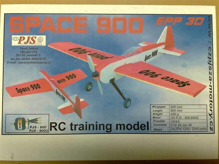 Fly Space 900 - Kassen den kom i billede 15