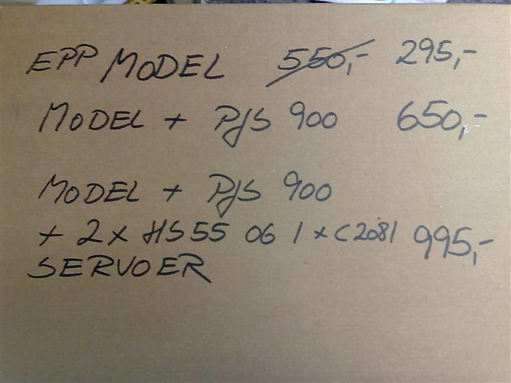 Fly Space 900 - "Tilbud" fra El-Fly billede 16