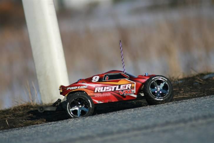 Off-Roader Traxxas Rustler Vxl billede 5