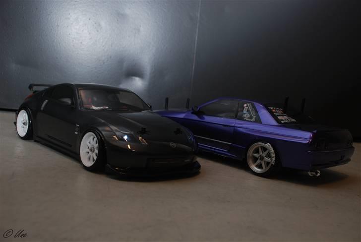 Bil Tamiya TA-05 OTA-R - 350Z - Sammen med N´s R32 billede 2