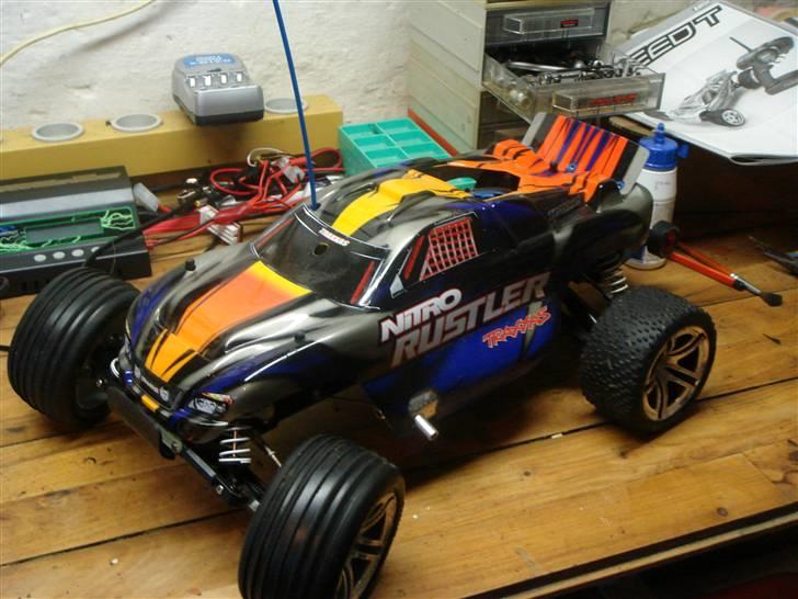 Bil Traxxas Rustler Solgt  billede 5