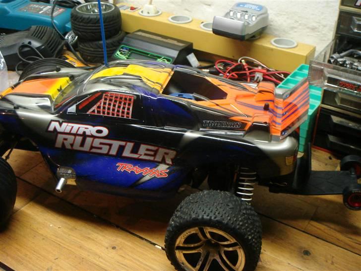 Bil Traxxas Rustler Solgt  billede 6