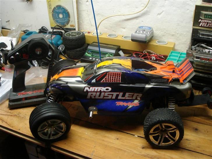 Bil Traxxas Rustler Solgt  billede 7