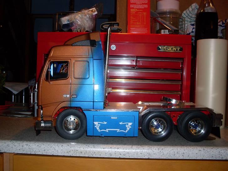 Lastbiler Volvo FH12 420 - En lidt anderledes lakering synes jeg :-) billede 2