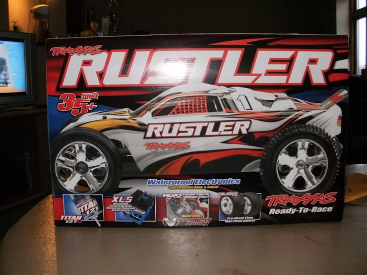 Bil traxxas rustler XL-5 solgt billede 1