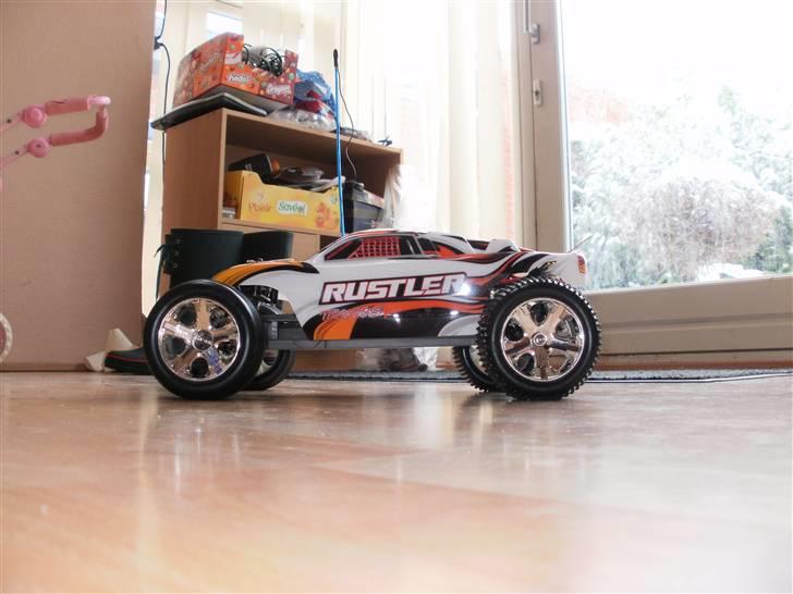 Bil traxxas rustler XL-5 solgt billede 2