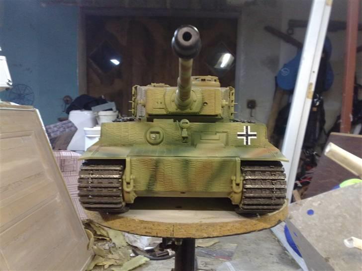 Militær Heng-Long Tiger 1. - lidt leg med min airbrush... billede 6