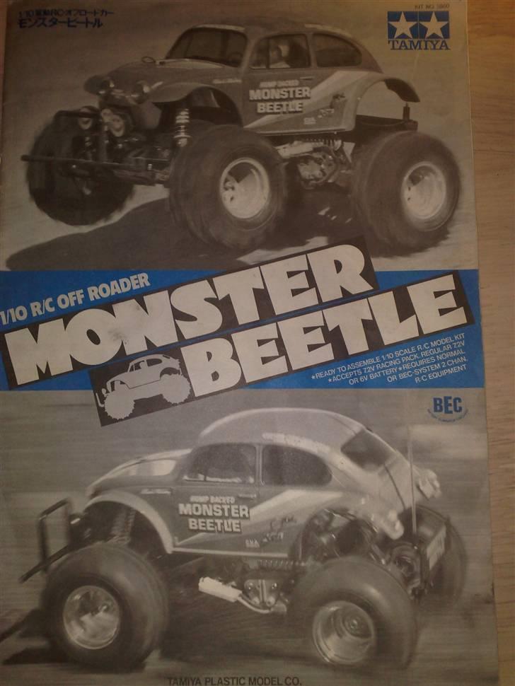 Bil tamiya monster beetle  billede 8