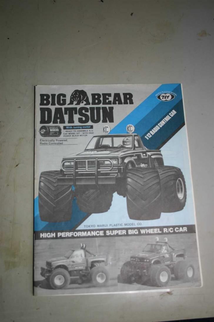 Bil Big Bear Datsun - Original samle vejledning billede 10