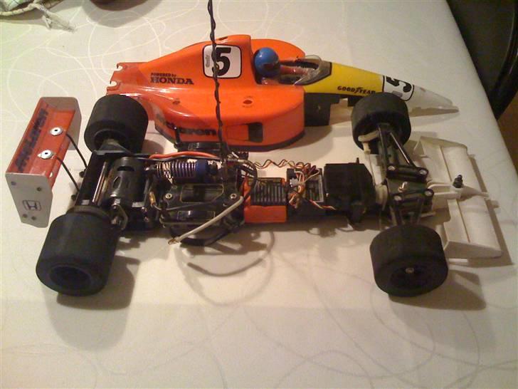 Bil McLaren MP4/6 Honda, F1 billede 7