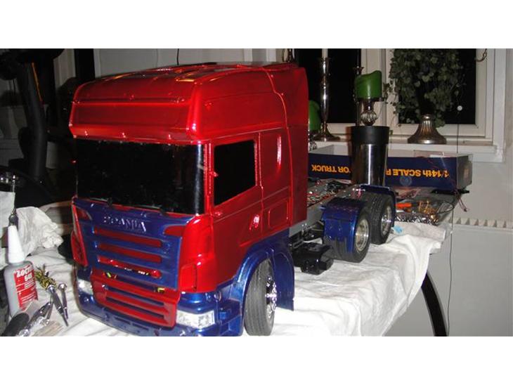 Lastbiler SCANIA R  620 HIGHLINE - Nu er den blevet en Topliner billede 1
