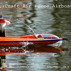 Båd Airboat - "Air Force"