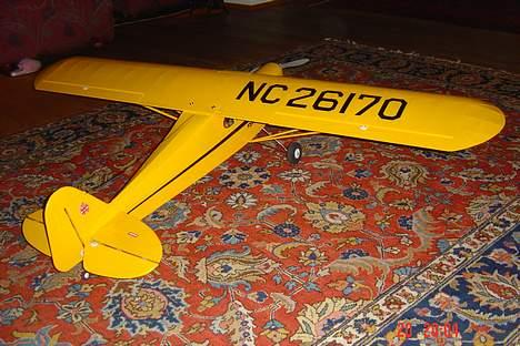 Fly Kyosho SQS Piper J-3 Cub billede 3