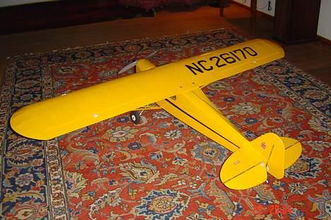 Fly Kyosho SQS Piper J-3 Cub billede 4