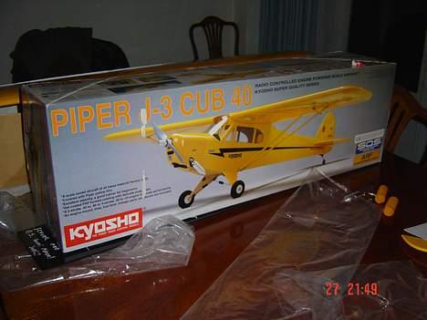 Fly Kyosho SQS Piper J-3 Cub billede 8