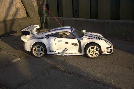 Bil Porsche 911 GT1 4WD 1:10 - Fra siden billede 5