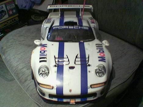 Bil Porsche 911 GT1 4WD 1:10 - Forfra billede 8