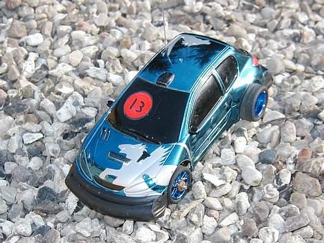 Bil (race-tin)peugeot 206 billede 2