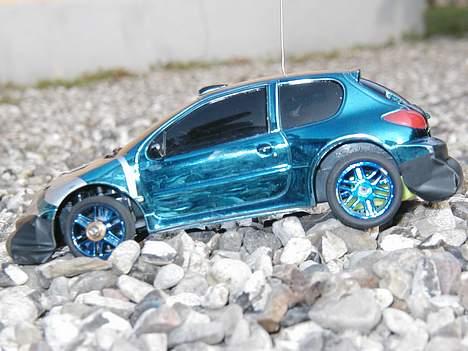 Bil (race-tin)peugeot 206 billede 4