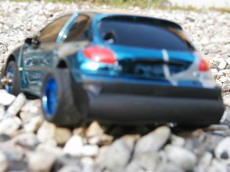 Bil (race-tin)peugeot 206 billede 6