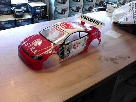 Bil Kyosho alpha 3 ep Drift - karros opel ligesom fars rigtige bil. billede 8