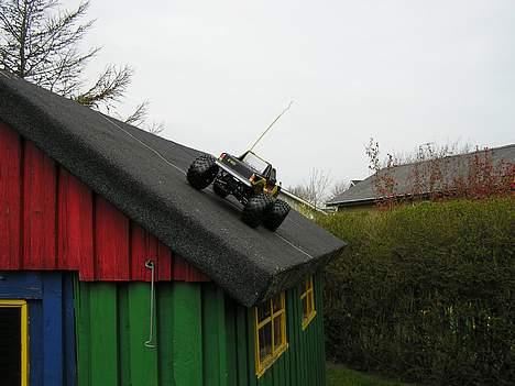 Truck Hot lander - Utrolig godt dækgreb, PÅ TAGET. :P billede 14