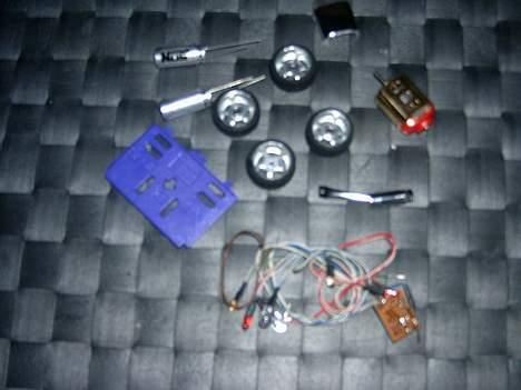 Bil Nissan Silvia - Mit hjulsæt, lyssæt, luftindtag, udstødning, batteri-dæksel, Turbo kondensator (NOS) og Motor Gold Slammer billede 5