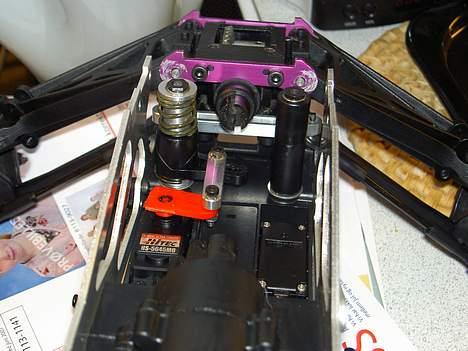 Truck Savage 25  - Hitec 5645 12.1 kg servo, alu styre forbindelser,Ofna servosaver, HexHeads screw kit. billede 13