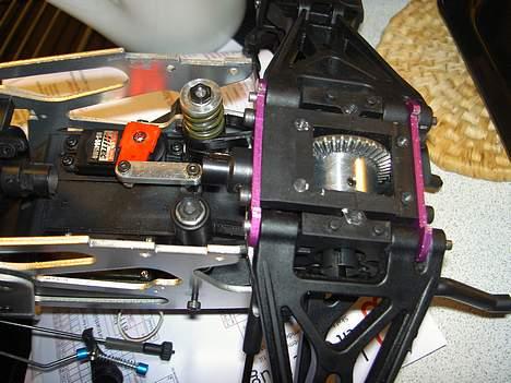 Truck Savage 25  - Alu diff huse med 4 X planethjul og bronce stykker, 3000 wt diff grease. billede 14