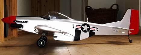 Fly P- 51 mustang billede 3