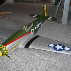 Fly MUSTANG  P 51 D  (solgt)