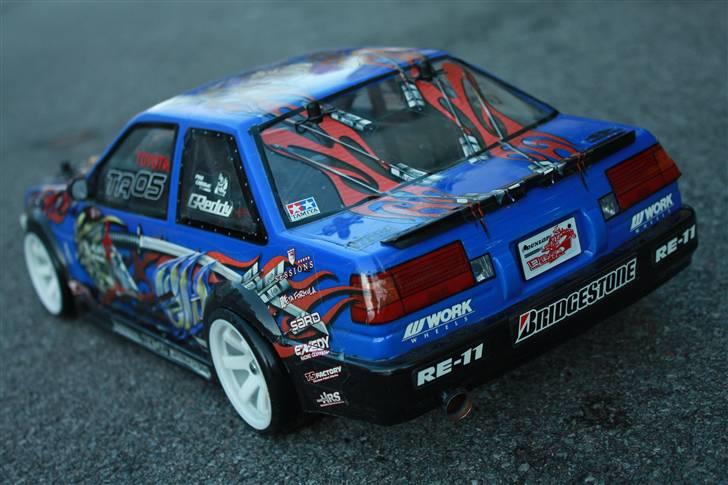 Bil Tamiya TA05 SOLGT billede 7