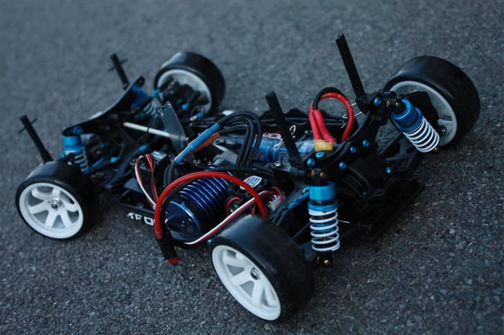 Bil Tamiya TA05 SOLGT billede 9