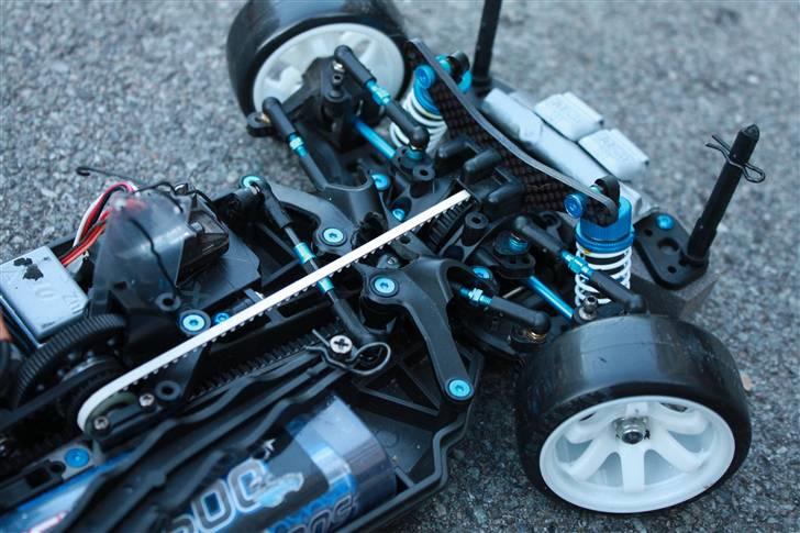 Bil Tamiya TA05 SOLGT billede 13