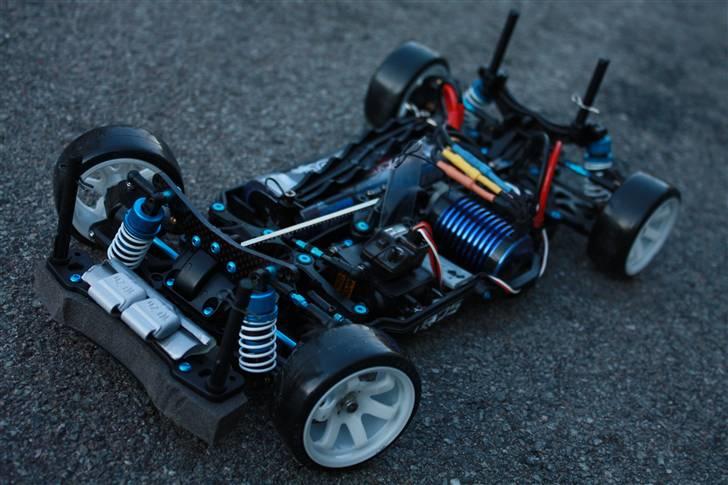 Bil Tamiya TA05 SOLGT billede 15