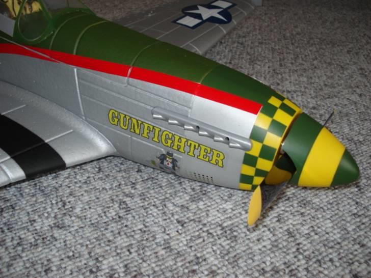 Fly MUSTANG  P 51 D  (solgt) billede 5
